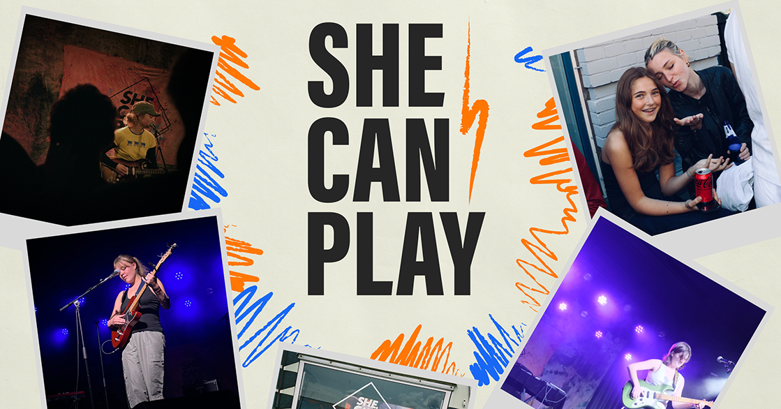 SHE CAN PLAY